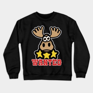 Three Star Moose Crewneck Sweatshirt